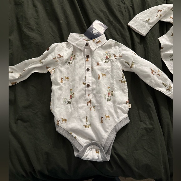 Me and Henry button up with tag - Picture 1 of 1